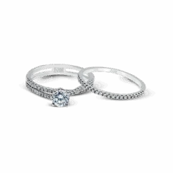 Zeghani Engagement Ring And Wedding Band Set ZR1106 9 Zeghani Engagement Ring And Wedding Band Set ZR1106 -DIAMOND JEWELRY SHOP ZR1106 WHITE 14K SET 1 4684aeea 469d 4e65 bd40 d6f18b5b76d8