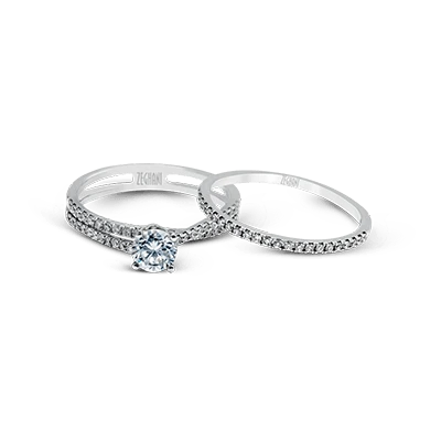 Zeghani Engagement Ring And Wedding Band Set ZR1106 4 Zeghani Engagement Ring And Wedding Band Set ZR1106 - Image 2