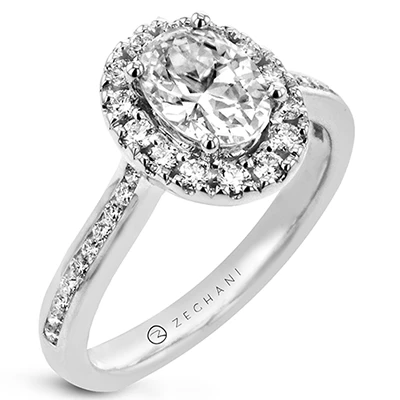 Zeghani Engagement Ring And Wedding Band Set ZR32PRER 3 Zeghani Engagement Ring And Wedding Band Set ZR32PRER