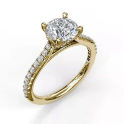 FANA Delicate Classic Engagement Ring Setting With Delicate Side Detail 10 FANA Delicate Classic Engagement Ring Setting With Delicate Side Detail -DIAMOND JEWELRY SHOP a325cfc8 35d9 41a9 bb7c 920019be65c2 ydaGt4Z.jpg.800x800 q85 background