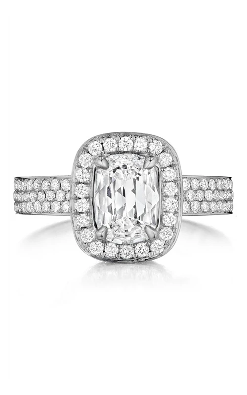 Henri Daussi Cushion Collection Diamond Ring Setting (0.75 CTW) 3 Henri Daussi Cushion Collection Diamond Ring Setting (0.75 CTW)