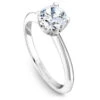 Noam Carver White Gold Engagement Ring Setting -DIAMOND JEWELRY SHOP b027 01a