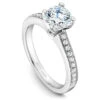 Noam Carver White Gold Channel Set Engagement Ring Setting (0.22 CTW) 2 Noam Carver White Gold Channel Set Engagement Ring Setting (0.22 CTW) -DIAMOND JEWELRY SHOP b039 01a