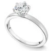 Noam Carver White Gold 6-Prong Solitaire Engagement Ring Setting 1 Noam Carver White Gold 6-Prong Solitaire Engagement Ring Setting -DIAMOND JEWELRY SHOP b245 01a standing