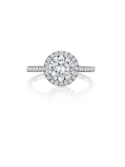 Henri Daussi Daussi Brilliant Collection Diamond Ring Setting (0.30 CTW)