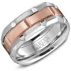CARLEX Sport Mens Wedding Band CX1-0001RC 2 CARLEX Sport Mens Wedding Band CX1-0001RC -DIAMOND JEWELRY SHOP cx1 0001rc