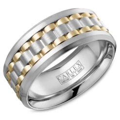 CARLEX G3 Mens Wedding Band CX3-0022WYW