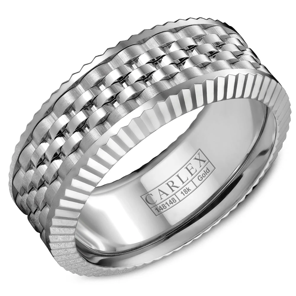 CARLEX G3 Mens Wedding Band CX3-0023WWW 3 CARLEX G3 Mens Wedding Band CX3-0023WWW
