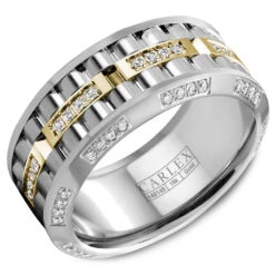 CARLEX G3 Mens Wedding Band CX3-0025YWW