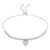 Heart Bolo Bracelet 1 Heart Bolo Bracelet -DIAMOND JEWELRY SHOP fb1179