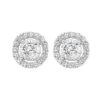 14K Diamond Earrings (1 CTW)