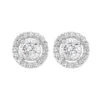 14K Diamond Earrings (0.50 CTW) 2 14K Diamond Earrings (0.50 CTW) -DIAMOND JEWELRY SHOP fe4153 50