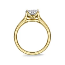 IDC Signature Collection: Yellow Gold Bouquet Solitaire Engagement Ring .47ctw Approx. (.30 Center 7 IDC Signature Collection: Yellow Gold Bouquet Solitaire Engagement Ring .47ctw Approx. (.30 Center -DIAMOND JEWELRY SHOP frbq1446500 00 3