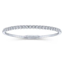Gabriel & Co. Demure White Gold Bracelet (1.17 CTW)