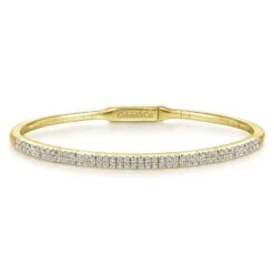 Gabriel & Co. Demure Yellow Gold Bracelet (0.74 CTW)