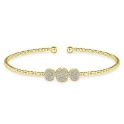 Gabriel & Co. Bujukan Yellow Gold Bracelet (0.34 CTW)