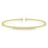 Gabriel & Co. Bujukan Yellow Gold Bracelet (0.15 CTW) 2 Gabriel & Co. Bujukan Yellow Gold Bracelet (0.15 CTW) -DIAMOND JEWELRY SHOP gabriel bg4118 65y45jj 1