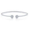 Gabriel & Co. Bujukan White Gold Bracelet (0.29 CTW)