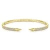 Gabriel & Co. Demure Yellow Gold Bracelet (0.49 CTW) -DIAMOND JEWELRY SHOP gabriel bg4183 65y45jj 1