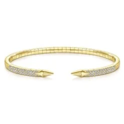 Gabriel & Co. Demure Yellow Gold Bracelet (0.49 CTW)