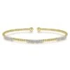 Gabriel & Co. Bujukan Yellow Gold Bracelet (0.46 CTW) -DIAMOND JEWELRY SHOP gabriel bg4217 65y45jj 1