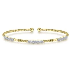 Gabriel & Co. Bujukan Yellow Gold Bracelet (0.46 CTW)