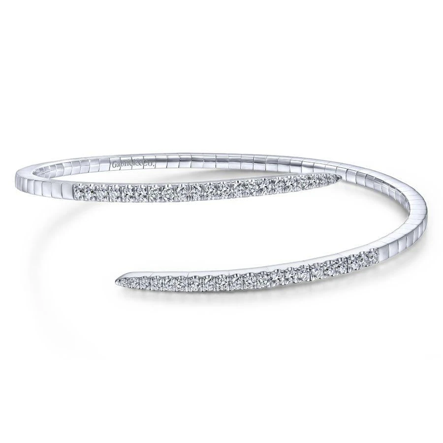 Gabriel & Co. Demure White Gold Bracelet (0.93 CTW) 3 Gabriel & Co. Demure White Gold Bracelet (0.93 CTW)