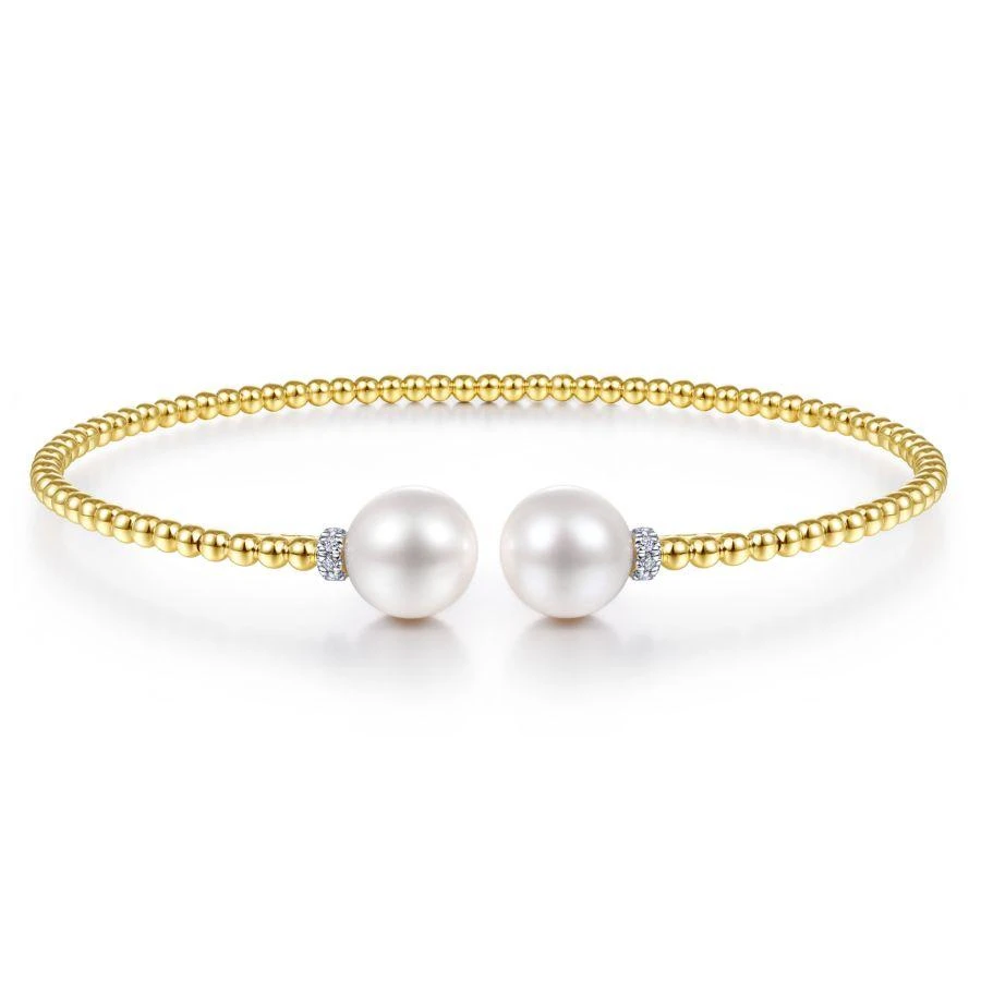 Gabriel & Co. Bujukan Yellow Gold Bracelet (0.05 CTW) 3 Gabriel & Co. Bujukan Yellow Gold Bracelet (0.05 CTW)