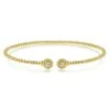 Gabriel & Co. Bujukan Yellow Gold Bracelet (0.09 CTW) -DIAMOND JEWELRY SHOP gabriel bg4257 65y45jj 1
