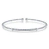 Gabriel & Co. Bujukan White Gold Bracelet (0.33 CTW) -DIAMOND JEWELRY SHOP gabriel bg4262 65w45jj 1