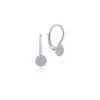 Gabriel & Co. Lusso White Gold Earrings (0.14 CTW) 1 Gabriel & Co. Lusso White Gold Earrings (0.14 CTW) -DIAMOND JEWELRY SHOP gabriel eg13620w45jj 1