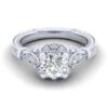 Gabriel Victorian Collection White Gold Halo Engagement Ring (0.29 CTW) 2 Gabriel Victorian Collection White Gold Halo Engagement Ring (0.29 CTW) -DIAMOND JEWELRY SHOP gabriel er12581r4w44jj 1