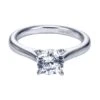 Gabriel Bridal Collection White Gold Solitaire Engagement Ring 1 Gabriel Bridal Collection White Gold Solitaire Engagement Ring -DIAMOND JEWELRY SHOP gabriel er6685w4jjj 1