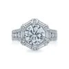 Tacori Platinum RoyalT Round Diamond Engagement Ring Setting (3.3 CTW) 2 Tacori Platinum RoyalT Round Diamond Engagement Ring Setting (3.3 CTW) -DIAMOND JEWELRY SHOP ht2603rd95 10