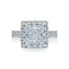 Tacori Platinum RoyalT Princess Diamond Engagement Ring Setting (1.65 CTW) 1 Tacori Platinum RoyalT Princess Diamond Engagement Ring Setting (1.65 CTW) -DIAMOND JEWELRY SHOP ht2605pr85 10