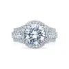 Tacori Platinum RoyalT Round Diamond Engagement Ring Setting (2.48 CTW) 2 Tacori Platinum RoyalT Round Diamond Engagement Ring Setting (2.48 CTW) -DIAMOND JEWELRY SHOP ht2613rd10 10