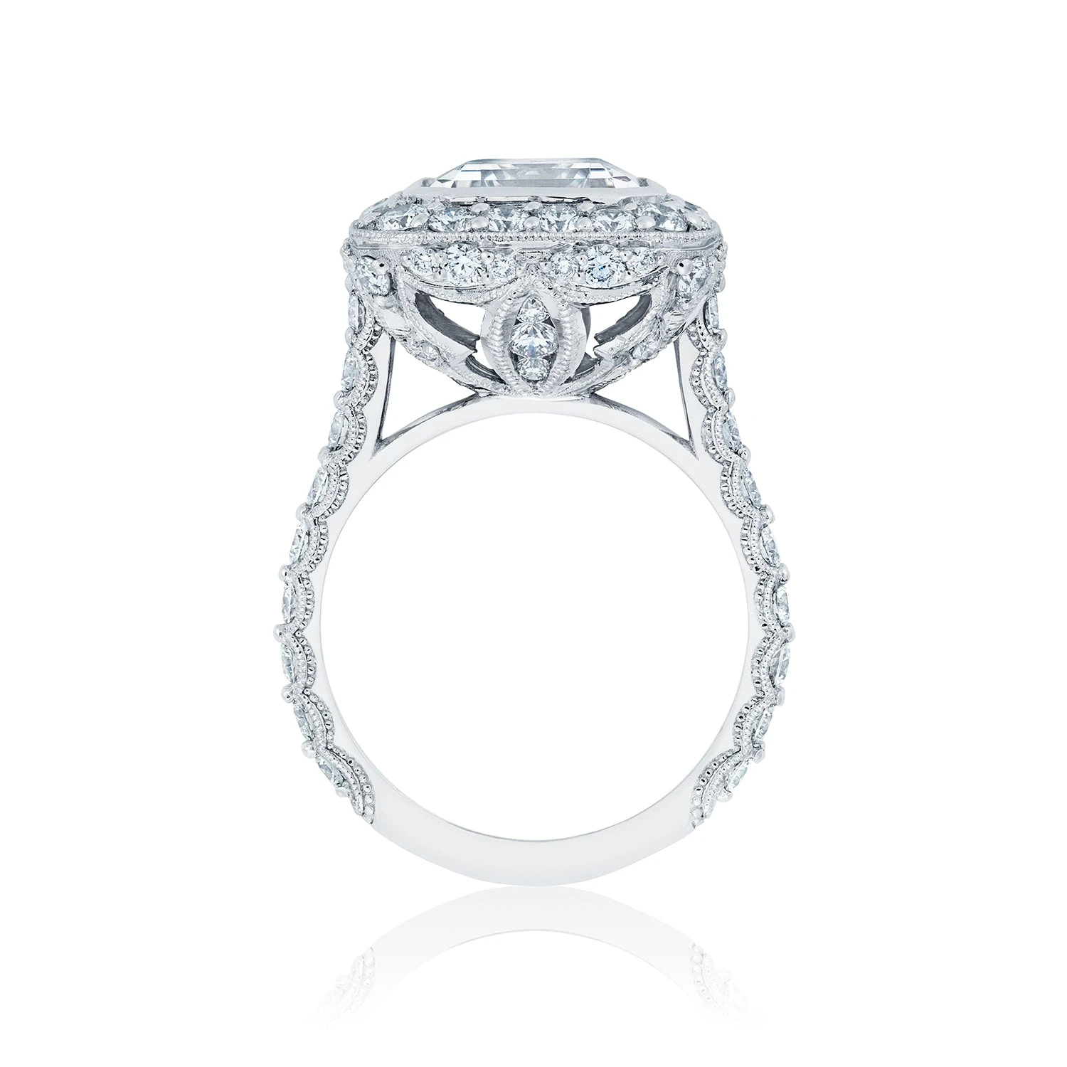 Tacori Platinum RoyalT Engagement Ring Setting (2.1 CTW) 4 Tacori Platinum RoyalT Engagement Ring Setting (2.1 CTW) - Image 2