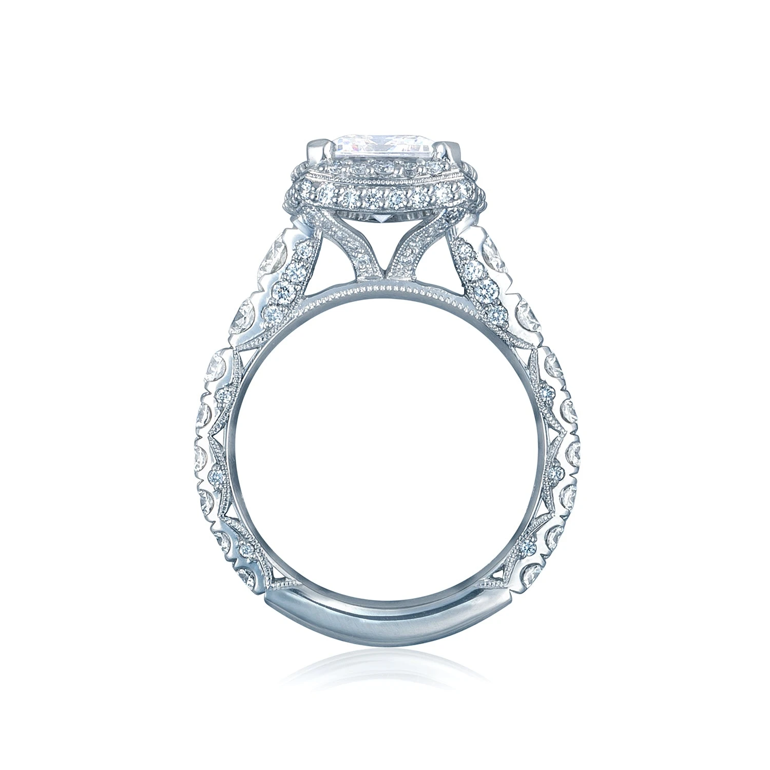 Tacori Platinum RoyalT Engagement Ring Setting (1.95 CTW) 4 Tacori Platinum RoyalT Engagement Ring Setting (1.95 CTW) - Image 2