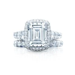 Tacori Platinum RoyalT Engagement Ring Setting (1.95 CTW) 8 Tacori Platinum RoyalT Engagement Ring Setting (1.95 CTW) -DIAMOND JEWELRY SHOP ht2624ec95x75 30