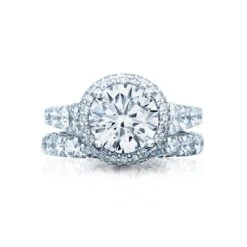 Tacori Platinum RoyalT Round Diamond Engagement Ring Setting (1.92 CTW) 8 Tacori Platinum RoyalT Round Diamond Engagement Ring Setting (1.92 CTW) -DIAMOND JEWELRY SHOP ht2624rd85 30