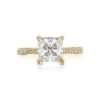 Tacori 18k Yellow Gold RoyalT Princess Diamond Engagement Ring Setting (0.73 CTW) 1 Tacori 18k Yellow Gold RoyalT Princess Diamond Engagement Ring Setting (0.73 CTW) -DIAMOND JEWELRY SHOP ht2626pr75y 10