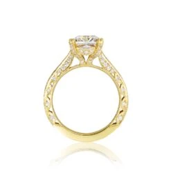 Tacori 18k Yellow Gold RoyalT Princess Diamond Engagement Ring Setting (0.73 CTW) 6 Tacori 18k Yellow Gold RoyalT Princess Diamond Engagement Ring Setting (0.73 CTW) -DIAMOND JEWELRY SHOP ht2626pr75y 20