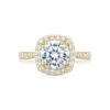 Tacori 18k Yellow Gold RoyalT Round Diamond Engagement Ring Setting (1.01 CTW) 1 Tacori 18k Yellow Gold RoyalT Round Diamond Engagement Ring Setting (1.01 CTW) -DIAMOND JEWELRY SHOP ht2650cu8y 10