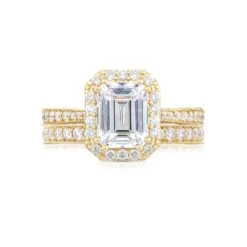 Tacori 18k Yellow Gold RoyalT Engagement Ring Setting (1 CTW) 8 Tacori 18k Yellow Gold RoyalT Engagement Ring Setting (1 CTW) -DIAMOND JEWELRY SHOP ht2650ec85x65y 30