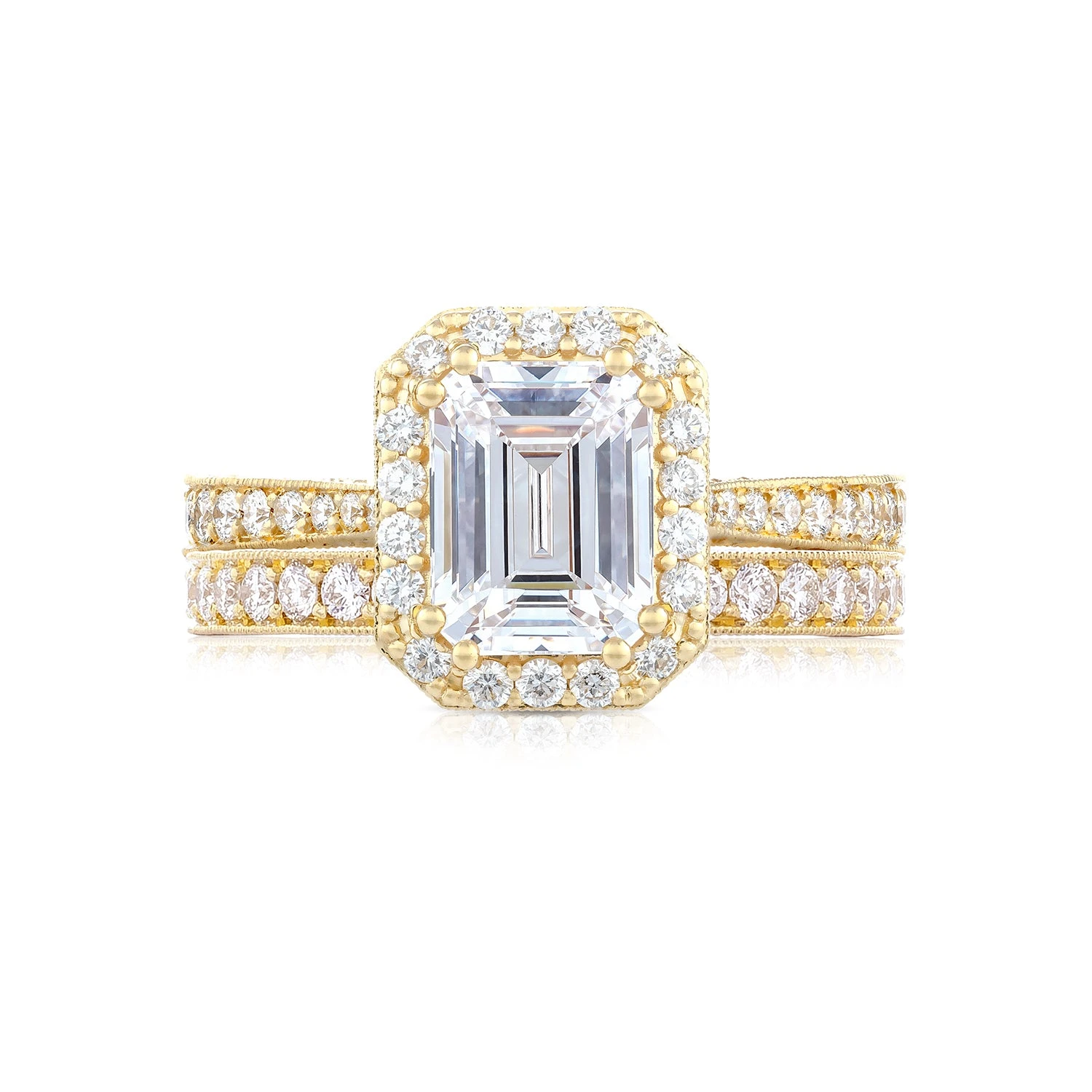 Tacori 18k Yellow Gold RoyalT Engagement Ring Setting (1 CTW) 5 Tacori 18k Yellow Gold RoyalT Engagement Ring Setting (1 CTW) - Image 3