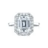 Tacori Platinum RoyalT Engagement Ring Setting (0.78 CTW) -DIAMOND JEWELRY SHOP ht2651ec10x8 10