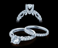 Verragio Insignia Round Diamond Engagement Ring Setting (0.60 CTW)