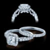 Verragio Insignia Princess Diamond Engagement Ring Setting (0.80 CTW) -DIAMOND JEWELRY SHOP insignia 7005
