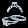 Verragio Insignia Princess Diamond Engagement Ring Setting (0.55 CTW) -DIAMOND JEWELRY SHOP insignia 7008