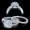 Verragio Insignia Round Diamond Engagement Ring Setting (0.65 CTW) -DIAMOND JEWELRY SHOP insignia 7046
